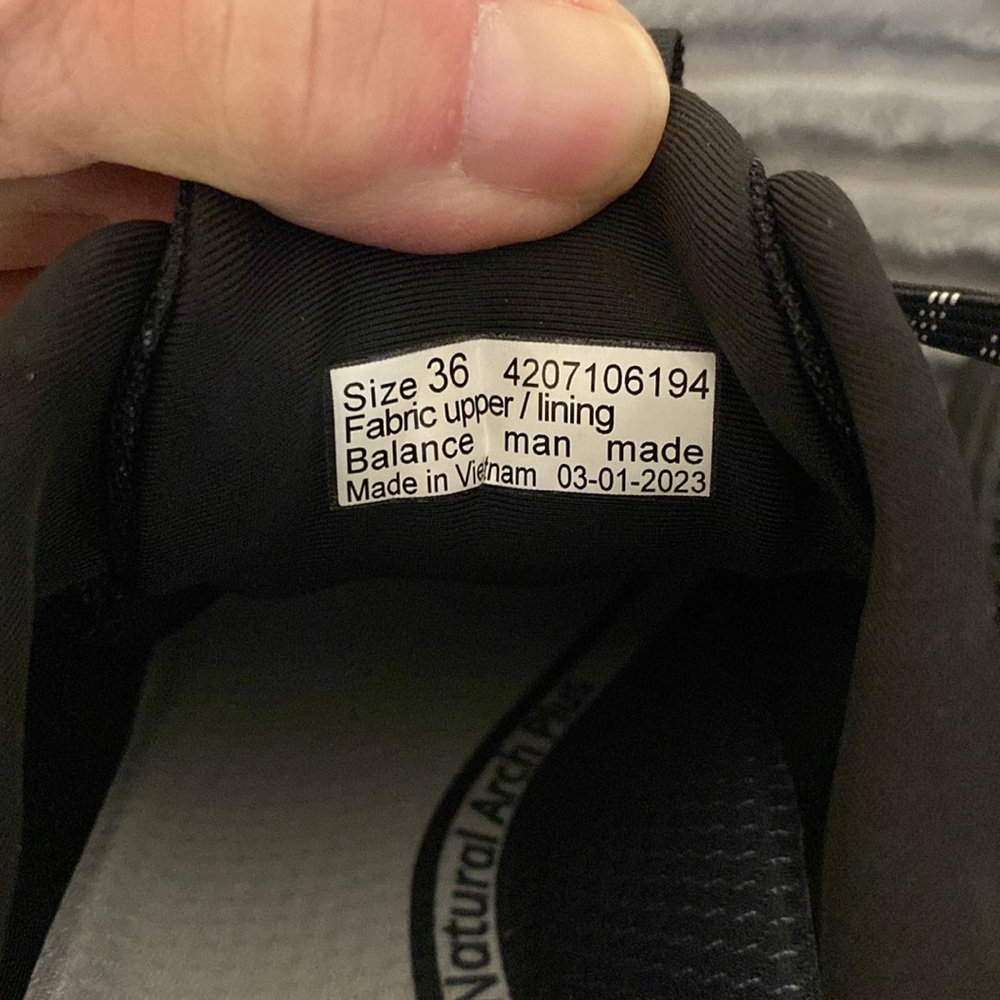 Dansko Black Athletic Shoes in good condition, minimal wear - Picture 7 of 8